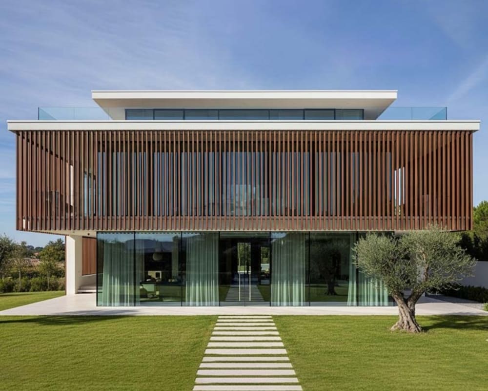 Thi công Lam Chắn Nắng Hoà Xuân